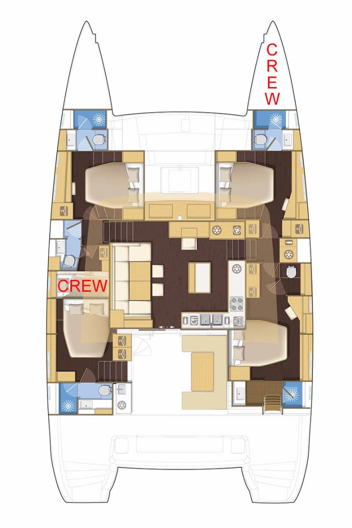 Lagoon Lagoon 560 S2 in Ellinikó on SamBoat
