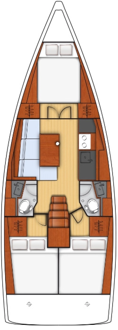 Rent a Bénéteau Oceanis 38.1 Biograd na Moru