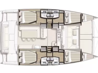 Bareboat Rental Catamaran Bali with a boat licence