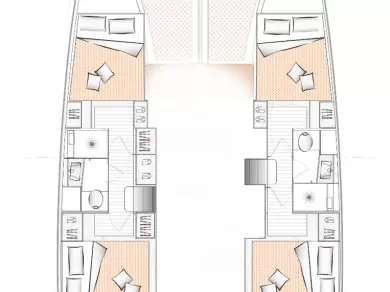 Catamaran rental with or without captain Excess Lefkáda