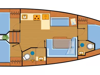 Yacht charter Pula cheap Bavaria C38