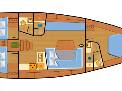 Yacht charter Pula cheap Dehler 46 SQ