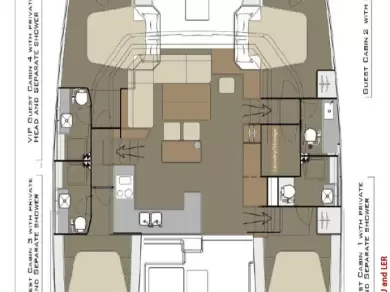 Yacht charter Primošten cheap Dufour Catamarans 48 Sail