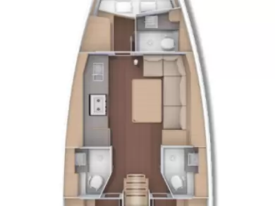 Dufour Dufour 390 GL charter bareboat or captained in  Alimos