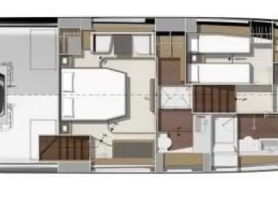 Luxury Yacht rental in Podstrana - Jeanneau Prestige 590