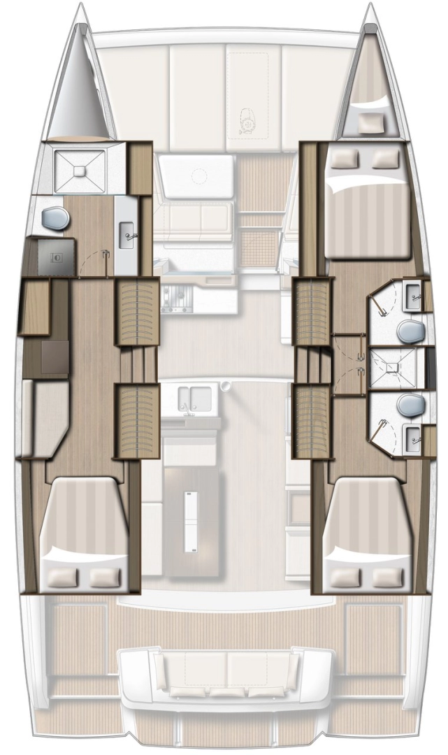 Yacht charter Sukošan cheap Bali 4.2