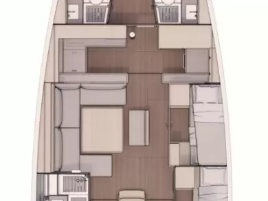 Yacht charter Sukošan cheap Dufour 530