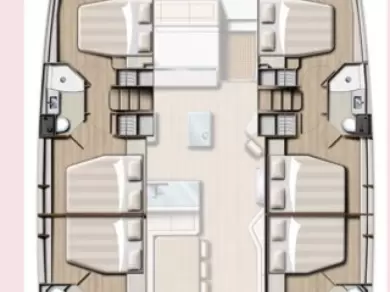 Catamaran rental in Lefkáda - Bali Bali 5.4