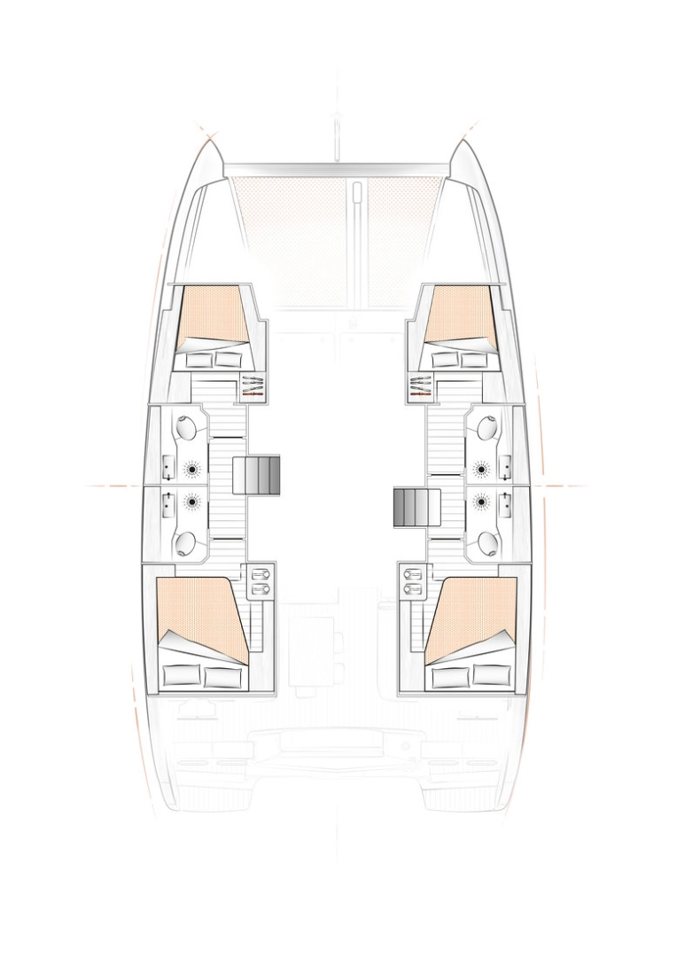 Catamaran rental in Komolac - Excess Excess 12