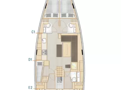 Sailboat for rent Biograd na Moru at the best price