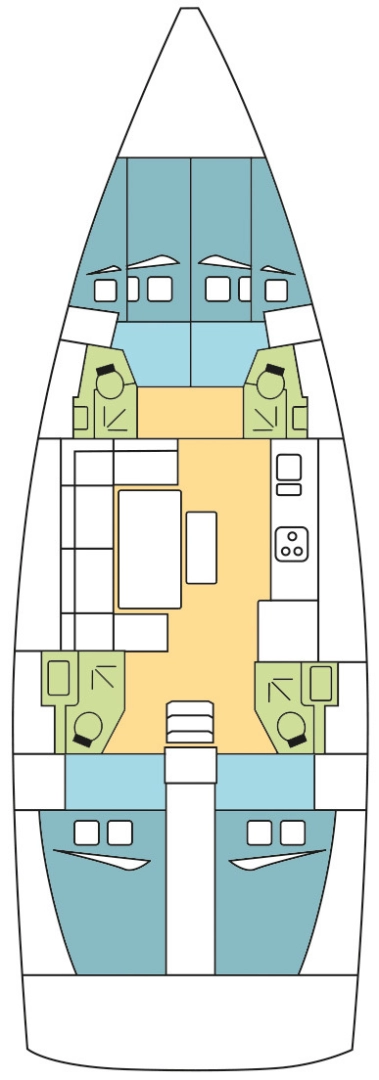 Boat rental Dufour Dufour 460 Grand Large in Saint Thomas on Samboat