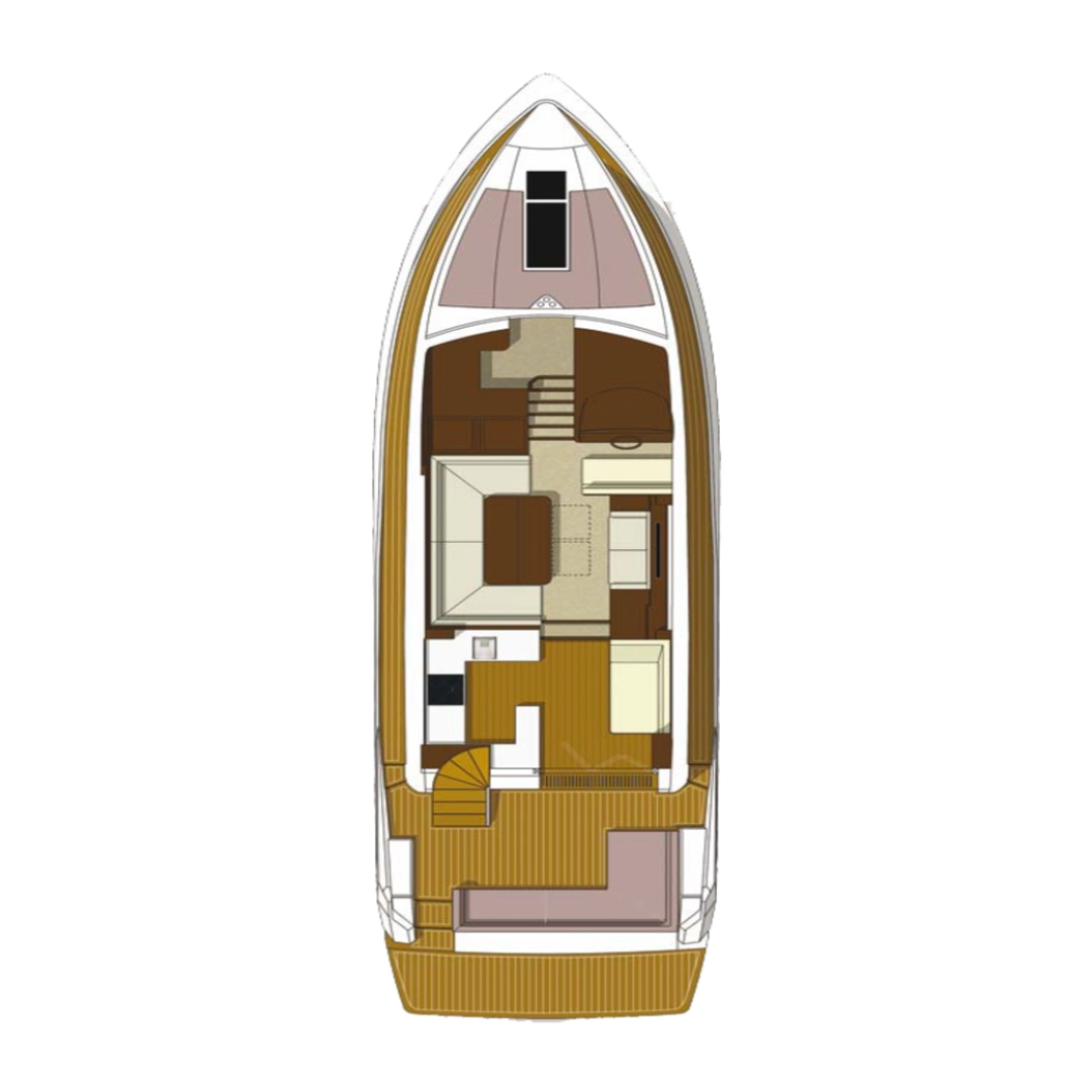 Bareboat Rental Luxury Yacht Galeon with a boat licence