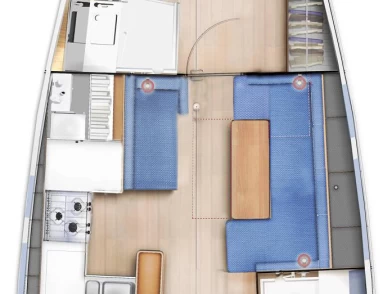 Jeanneau Sun Odyssey 410 in Procida on SamBoat