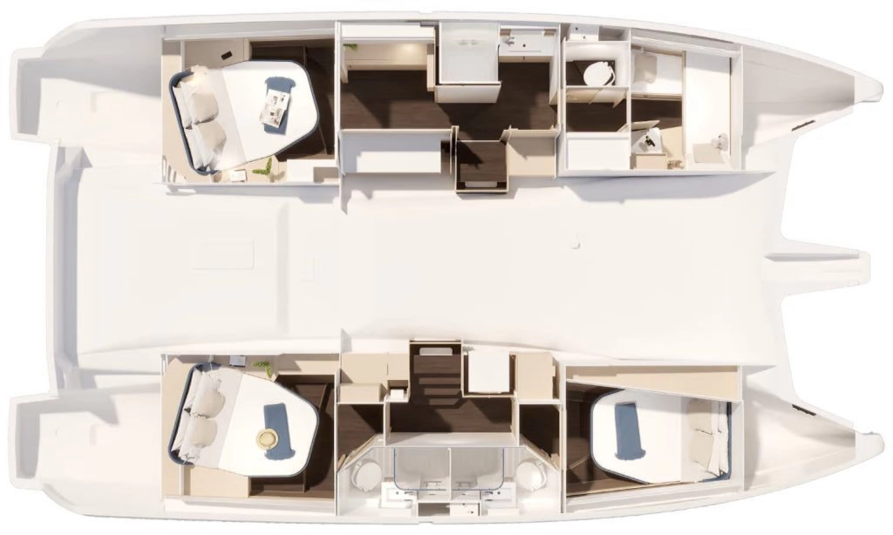 Yacht charter Road Town cheap Fountaine Pajot FP 44 Maestro - 3 cab.