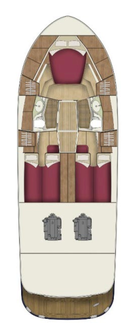 Bareboat Rental Luxury Yacht Sas Vektor with a boat licence