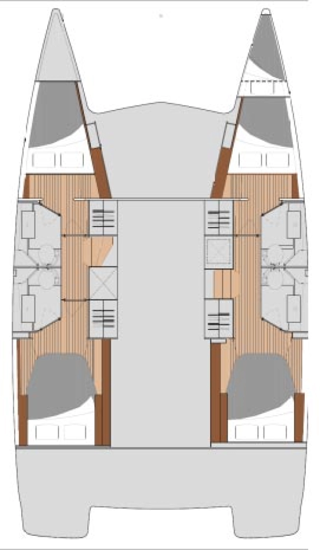 Catamaran rental in Biograd na Moru - Fountaine Pajot Isla 40
