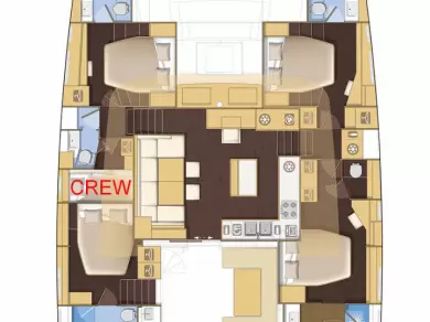 Lagoon Lagoon 560 S2 in Ellinikó on SamBoat