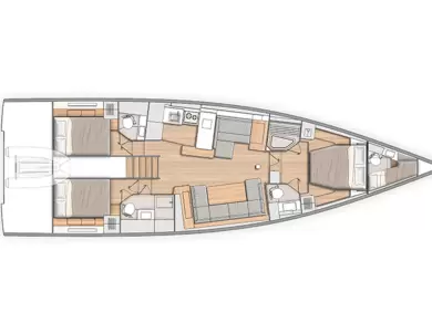 Boat rental Bénéteau Oceanis 54 in Road Town on Samboat