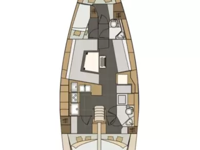 Bareboat Rental Sailboat Elan with a boat licence