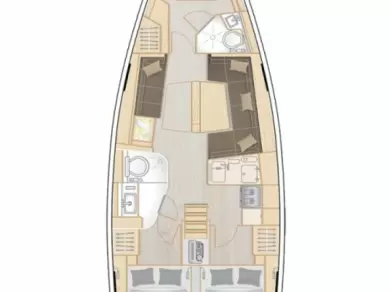 Rent a Hanse Hanse 418 Sukošan