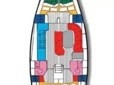 Bareboat Rental Sailboat Bénéteau with a boat licence