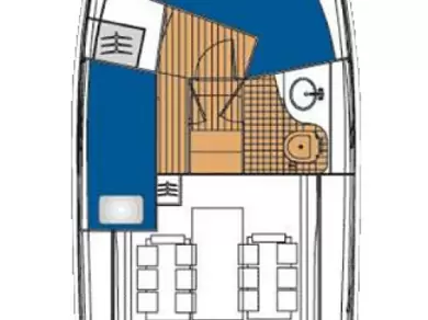 Yacht charter Sukošan cheap Vektor 950