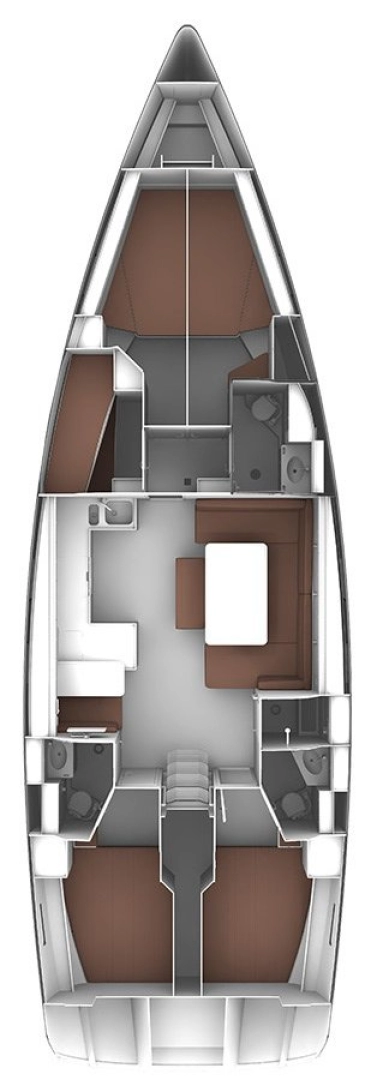 Bareboat Rental Sailboat Bavaria with a boat licence