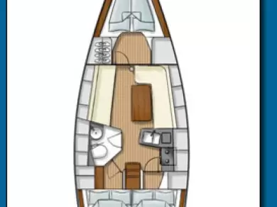 Yacht charter Anzio cheap Hanse 341