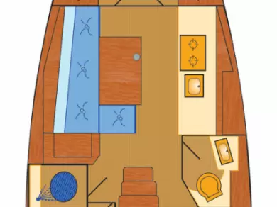 Sailboat rental with or without captain Bénéteau Punat