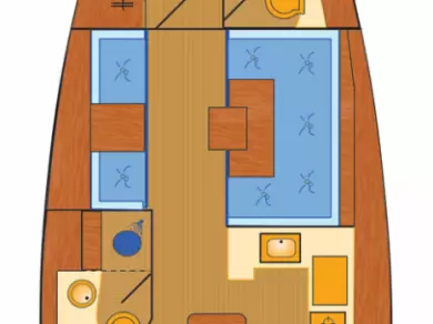 Sailboat rental with or without captain Jeanneau Pula