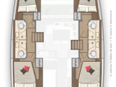 Catamaran for rent Lefkáda at the best price