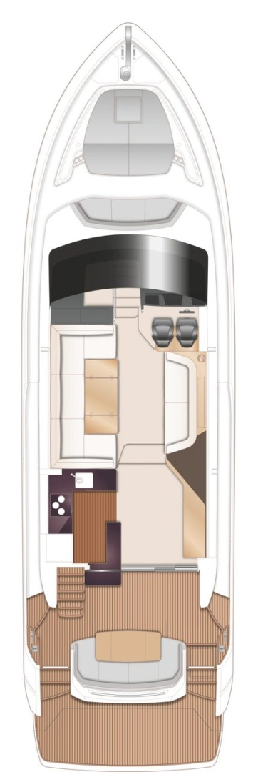 Yacht charter Podstrana cheap Princess 55 F