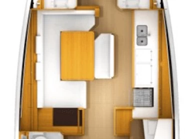 Sailboat rental with or without captain Jeanneau Alimos