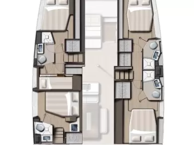 Catamaran for rent Lefkáda at the best price