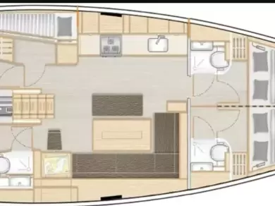 Yacht charter Alimos cheap Hanse 508