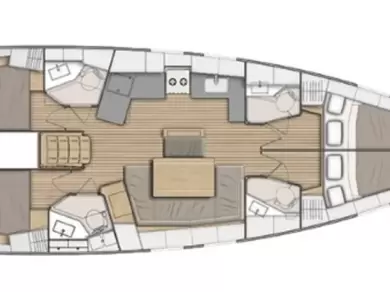 Sailboat rental with or without captain Bénéteau Lefkáda