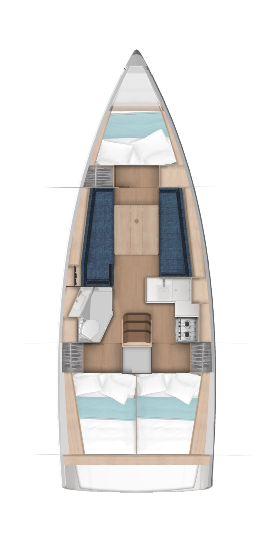 Rent a Jeanneau Sun Odyssey 350 Komolac