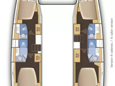 Catamaran for rent Salamina at the best price