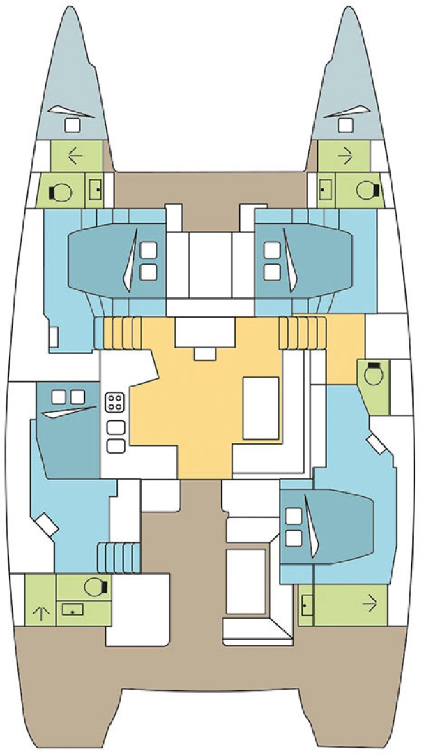 Rent a Lagoon Lagoon 52 F Pirovac