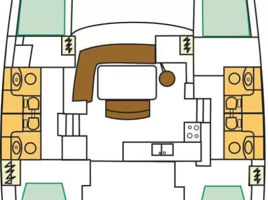 Yacht charter Marina (City) cheap Lagoon 440