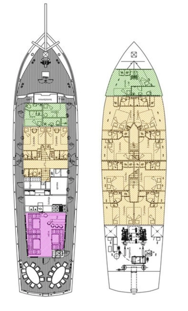 Sailboat rental with or without captain Tajna Mora  Split