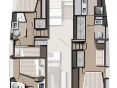 Catamaran rental in Pirovac - Bali Bali 4.6