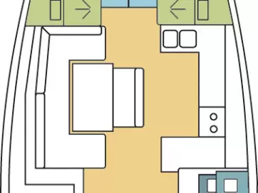 Sailboat for rent Komolac at the best price