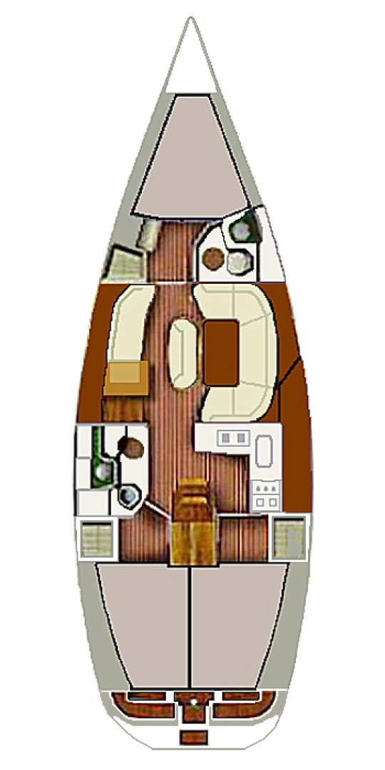 Bareboat Rental Sailboat Jeanneau with a boat licence