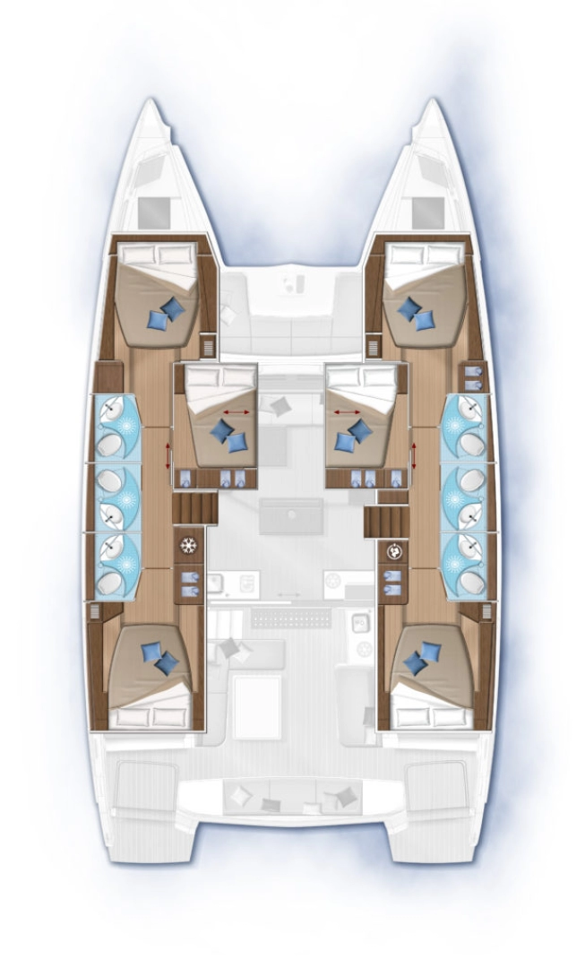 Yacht charter Alimos cheap Lagoon 50