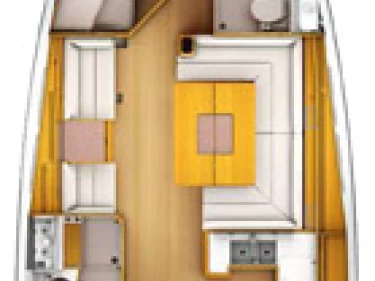 Sailboat rental with or without captain Jeanneau Lefkáda