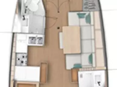 Boat rental Jeanneau Sun Odyssey 440 in Lefkáda on Samboat