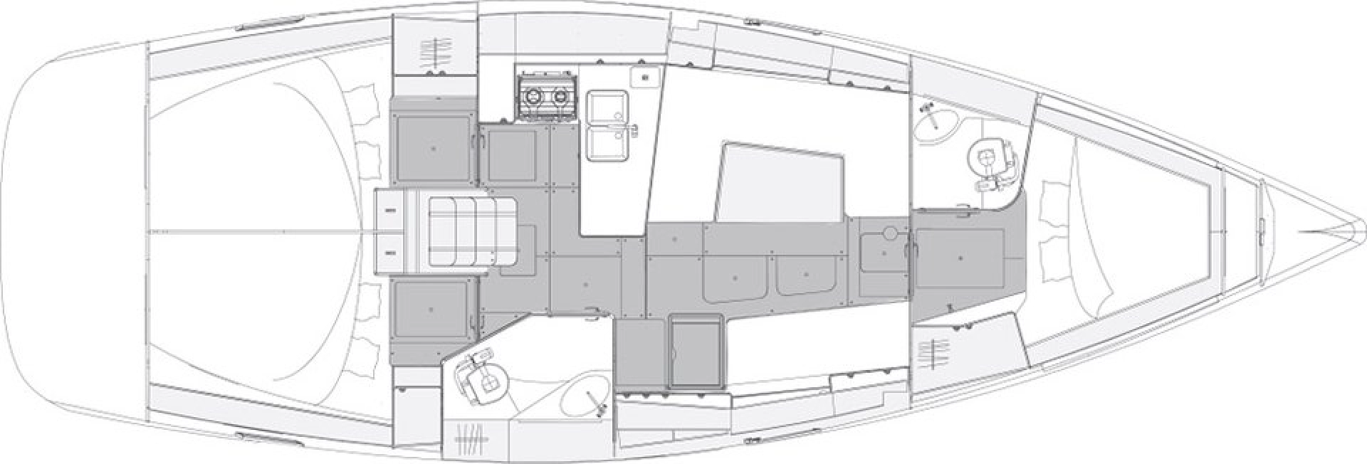 Sailboat rental in Punat - Elan Impression 40.1