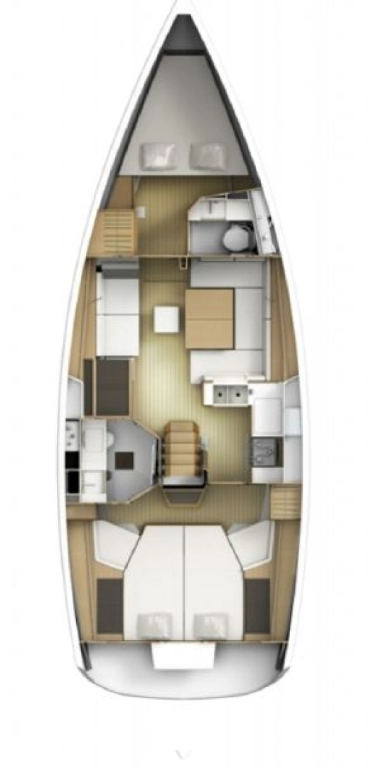 Sailboat rental in Göcek - Jeanneau Sun Odyssey 41DS