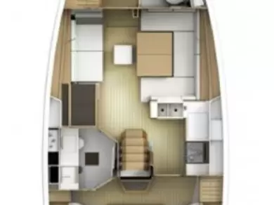 Sailboat rental in Göcek - Jeanneau Sun Odyssey 41DS